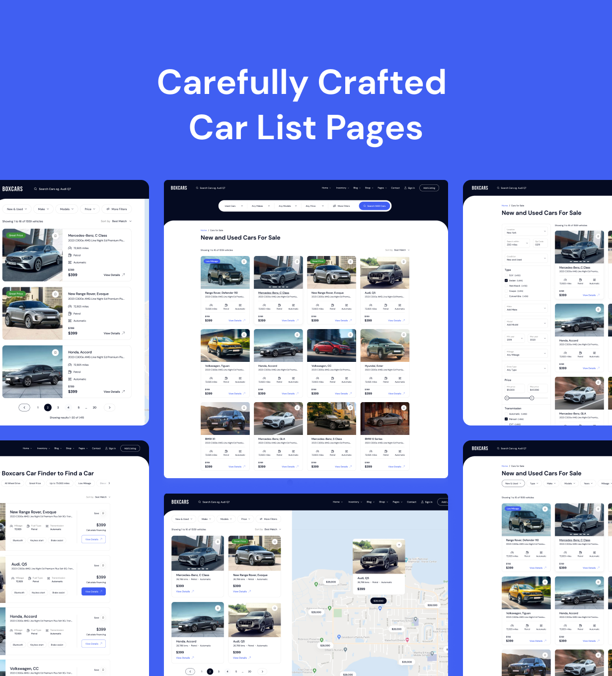 Boxcar- Car Dealer, Rental & Listing HTML Template - 3