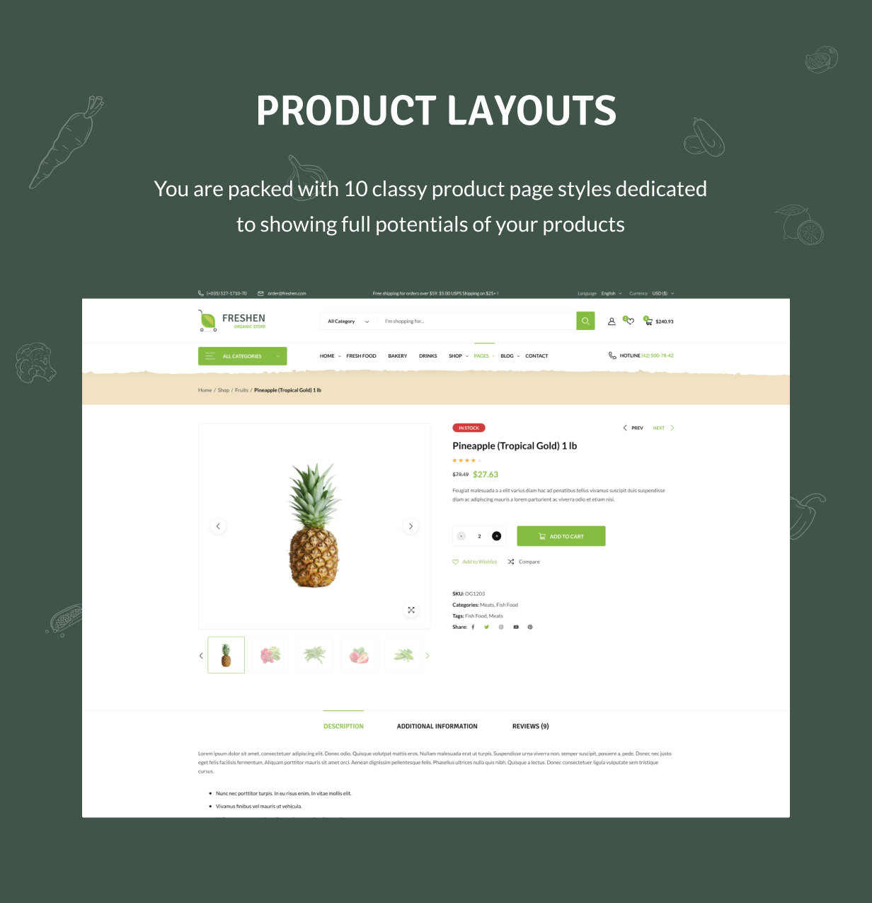 Freshen - Organic & Food Store HTML Template - 3
