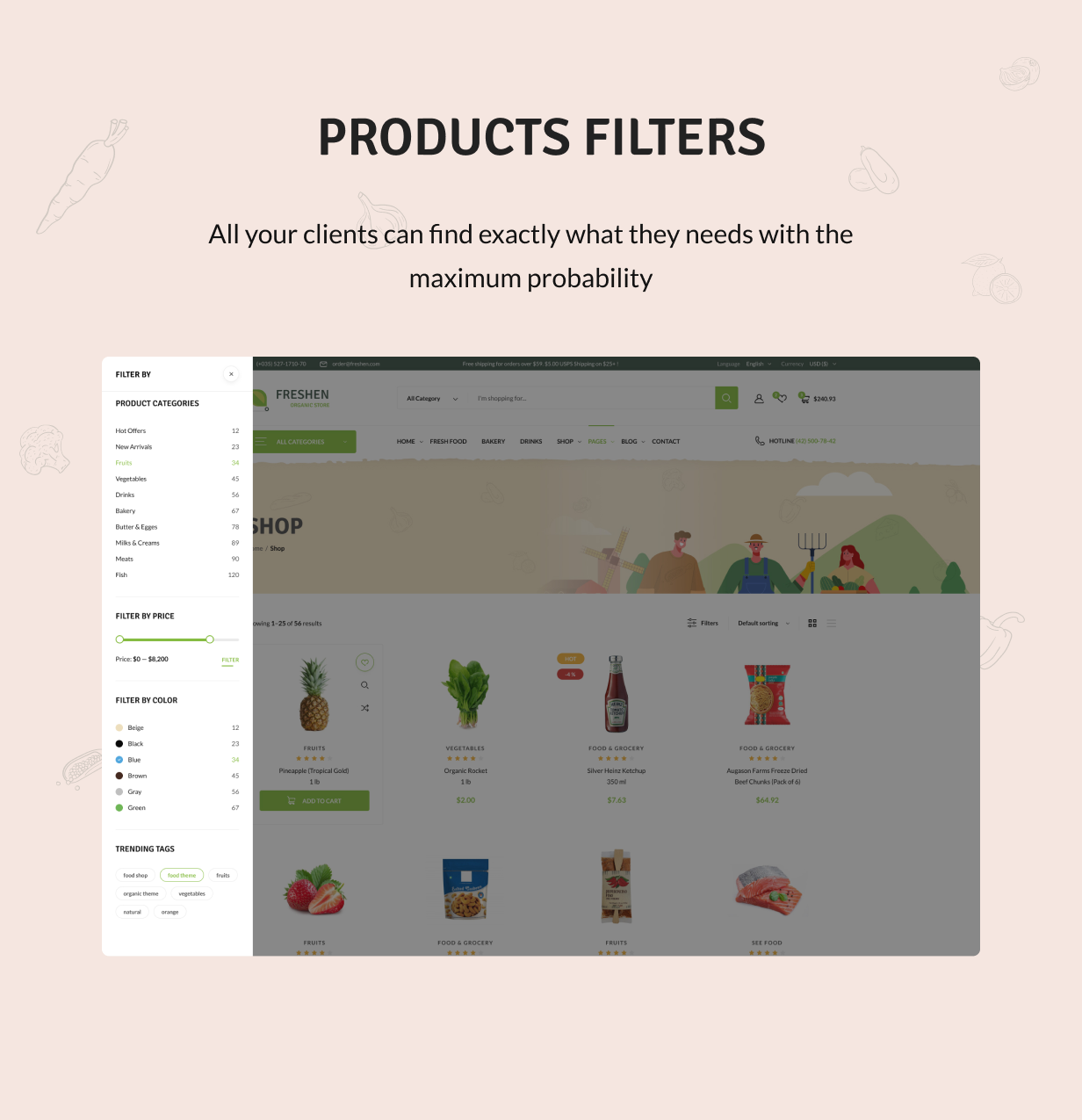 Freshen - Organic & Food Store HTML Template - 6