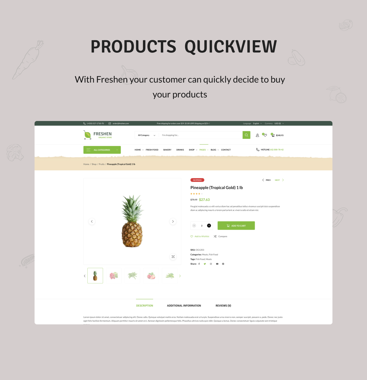 Freshen - Organic & Food Store HTML Template - 7