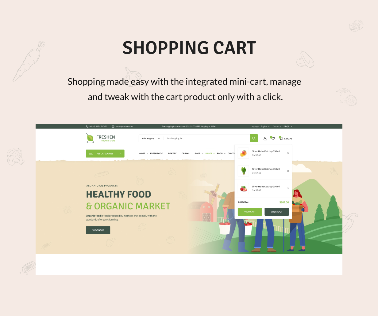 Freshen - Organic & Food Store HTML Template - 9