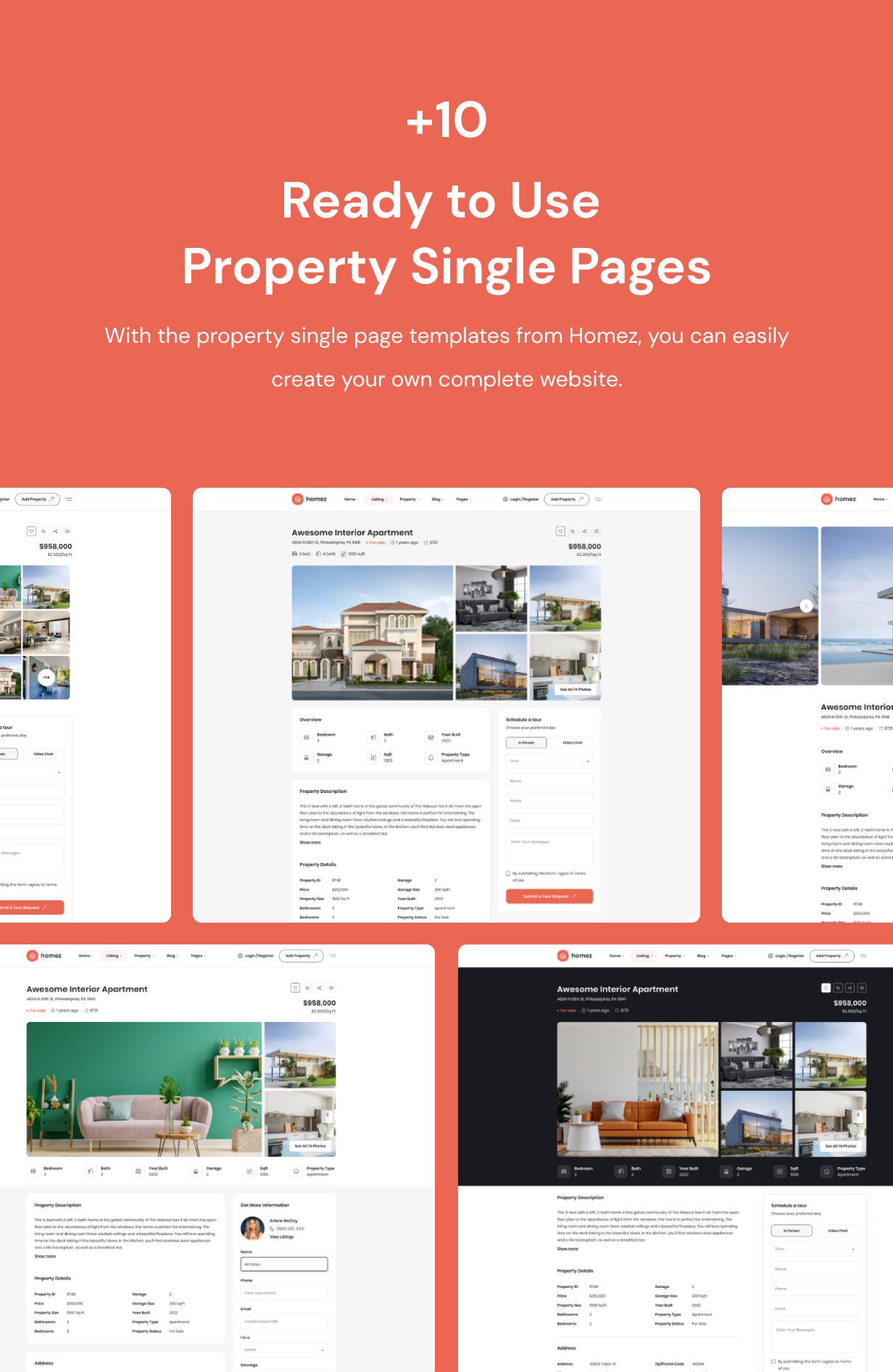 Homez - Real Estate HTML Template - 4