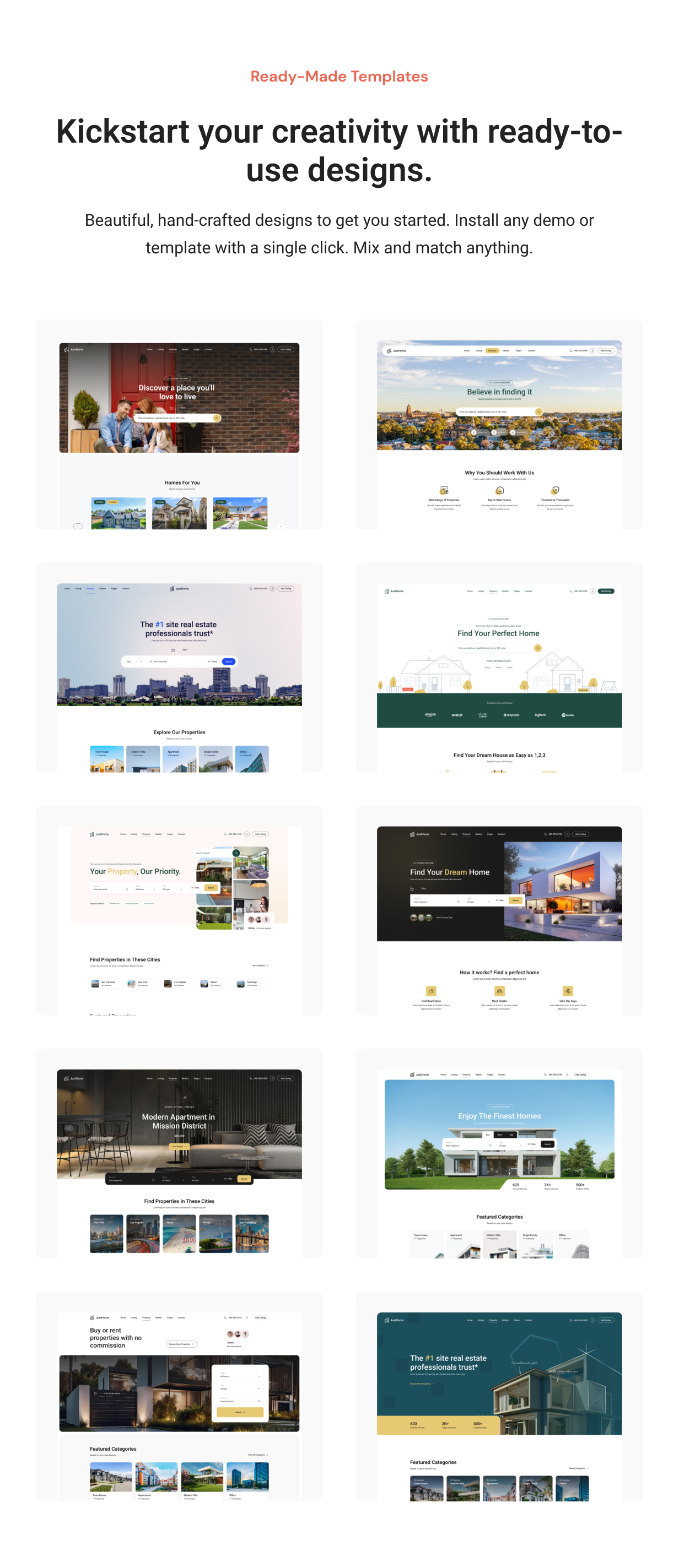 JustHome - Real Estate HTML Template - 2