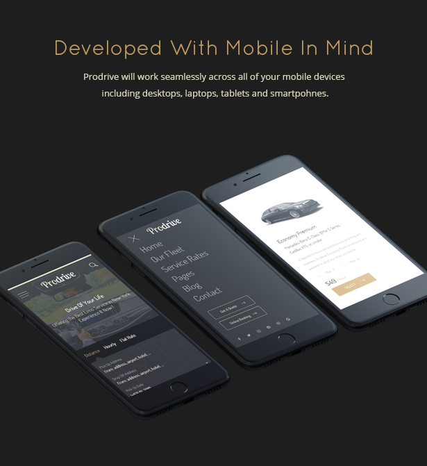 Prodrive - Chauffeur, Limousine, Transport and Car Hire HTML Template - 7