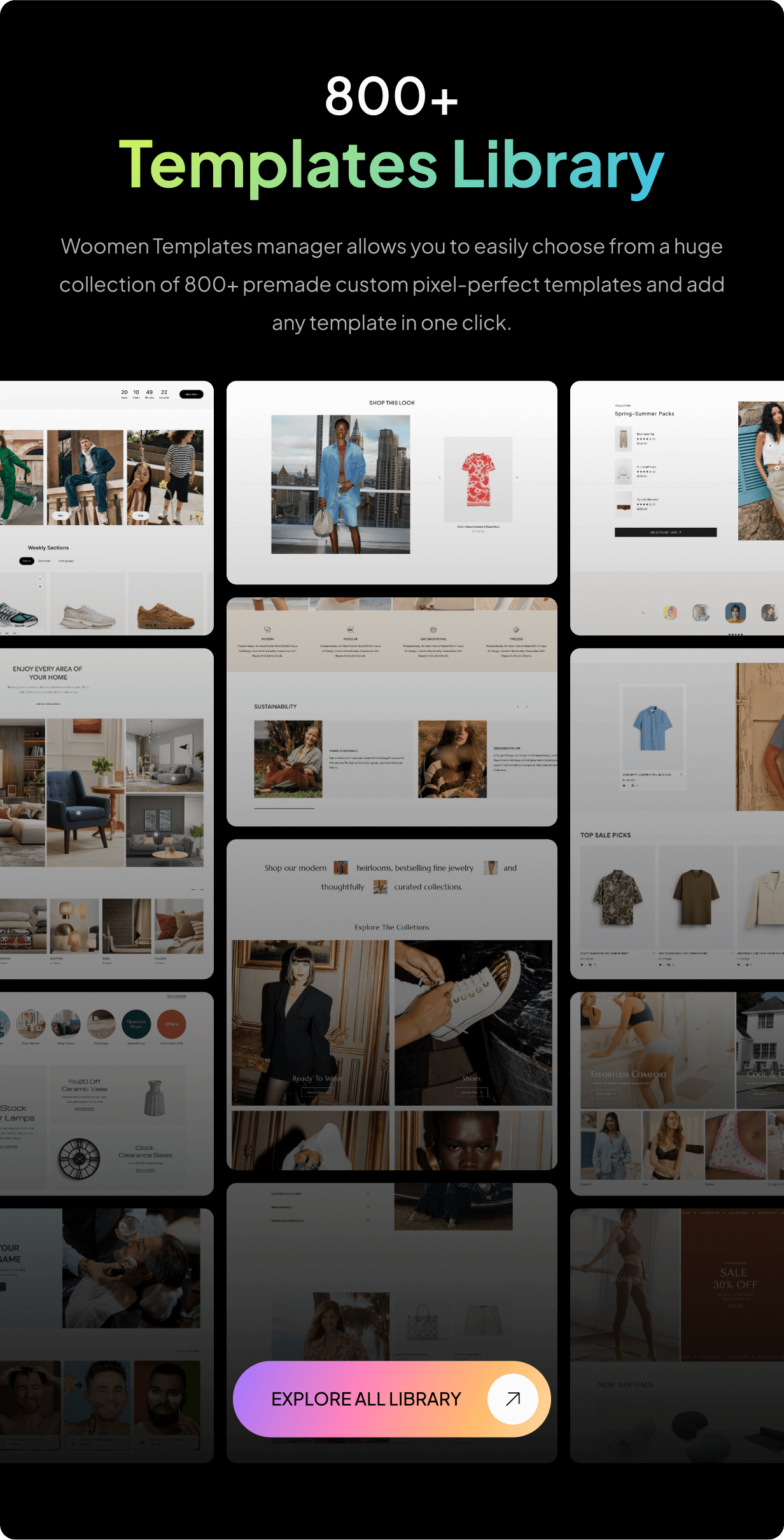WooMen – Fashion & Multipurpose eCommerce Figma Template
