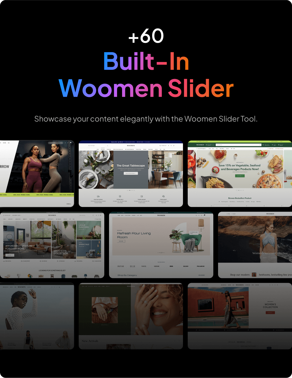 WooMen – Fashion & Multipurpose eCommerce Figma Template